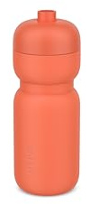 Mepal - Bidon de Sport Squeeze - Valve étanche - Presser et boire - Durable, matériau souple - Bouteille d'eau - 600 ml - Peach orange