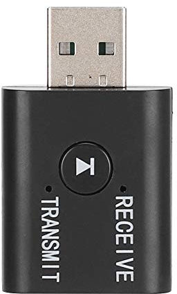 Adaptador Bluetooth USB, Adaptador Bluetooth 5.3 para PC, Enchufe y Reproducción, Receptor Bluetooth y Transmisor para Teclado, Mouse, Auriculares, Altavoces, Impresora