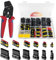 Oryzium 708Pcs Waterproof Car Electrical Connectors,1-6 Pin Car Wire Connectors Terminals Plug Kit,Automotive Waterproof Electrical Cable Connector for Car Motorcycle Boat,with Crimping Plier