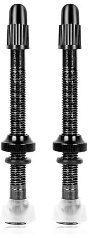 HOUSON Valvole tubolari in alluminio per biciclette MTB/da corsa, valvole francesi da 60 mm, con anima in rame e guarnizione in silicone, a prova di cerchione