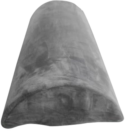 Cojín de pies para sillón relajado, 58 x 25 cm, cojín de descanso para pies con cierres ajustables, almohada de apoyo para piernas elevadas, para silla, sofá y sueño, comodidad para cuello, talla