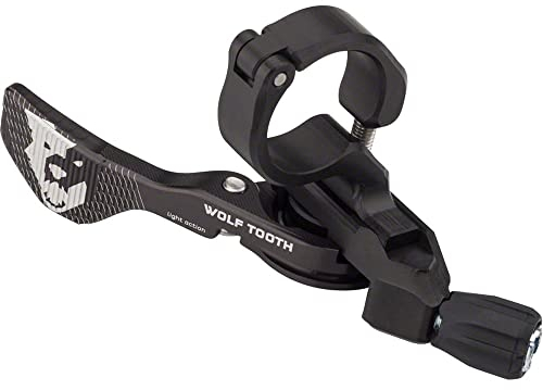 Wolftooth Wolf Tooth Remote Dropper-Post Fernbedienung, Unisex, Wolf Tooth Components, Schwarz, 22.2mm Handlebar