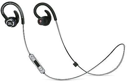 JBL Reflect Contour 2 - Casque de sport sans fil Secure Fit - Jusqu'à 10 heures d'autonomie avec charge rapide - Noir
