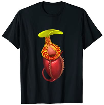 Nepenthes Villosa Bug Eating Pitcher Shirt Carnivorous Plant T-Shirt