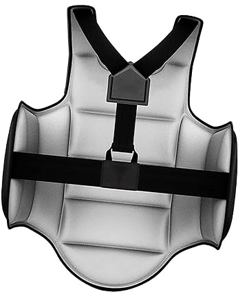 Baoblaze Taekwondo Protector Vest Boxing Karate Guard Chest for Unisex Kids Heavy Punching