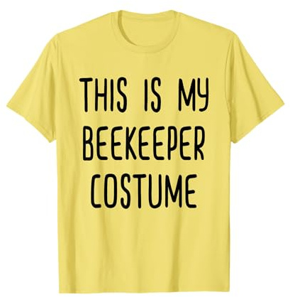 This Is My Beekeeper Costume Shirt Adults Kids Beekeeping T-Shirt