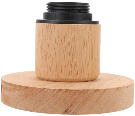 Ciieeo Base De Portalámparas De Madera Reemplazo Para Lámparas Colgantes y Luminarias Para Proyectos De Iluminación Diy Interiores