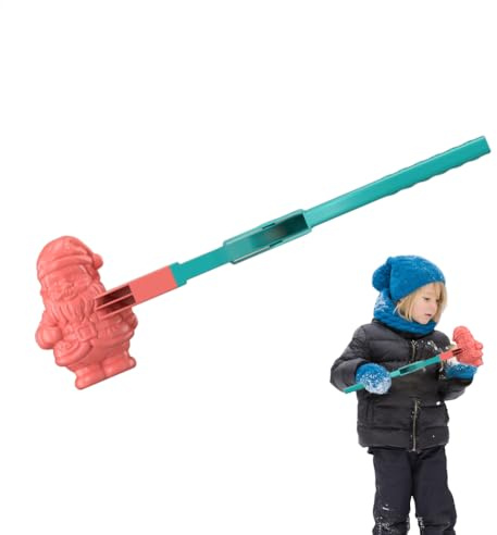 Generisk snöboll formare och form, jultomte och vinterleksak, vinter snö lekleksak, för och flickor utomhus entusiaster trädgård park gräsmatta terrass balkong