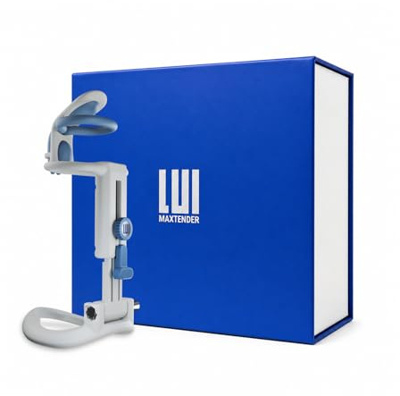 LUI MAXTENDER L Extensor de Pene Premium – Sistema alargador Adaptive Gear Tech, Material Médico para el crecimiento, Diseño Ergonómico, Confort Prolongado - Mejora Progresiva y Natural