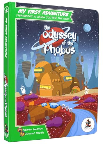 Odyssey of The Phobos: Interactive Space Adventure Game for Kids Ages 6-10 | Storybook for Children - Dyslexia Friendly - My First Adventure Series