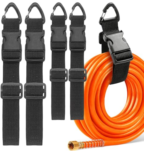 4 Organizer Cavi Larghezza 3.8 cm Organizzatore Cavi Regolabile (45/65 cm)