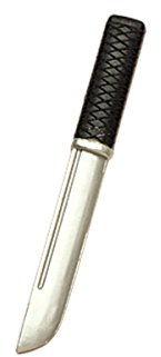 Cimac Rubber Training Knife - 9.5 Inches Self-Defence Training Weapon, Compact & Lightweight, Secure Grip