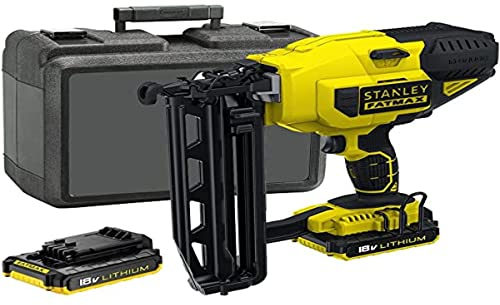 Stanley FMC792D2 Akku Nagler 18V - 2,0Ah Li-ion 16er Stifte mit 2 Akkus & Koffer