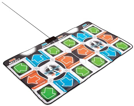 Tapis de Danse pour Enfants à partir de 8 Ans - Tapis de Danse pour Enfants pour 2 Joueurs - Tapis Musical avec Plus de 100 chansons, 9 Jeux et 3 Niveaux de difficulté