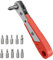 ZUOQIANG Mini Ratchet Wrench, Micro Ratchet Wrench Screwdriver Bit Set with 10 Bit Heads，with Phillips,Slotted,Hexagon and Torx 1/4 Drive Size,Reversible Ratchet Screwdriver Set