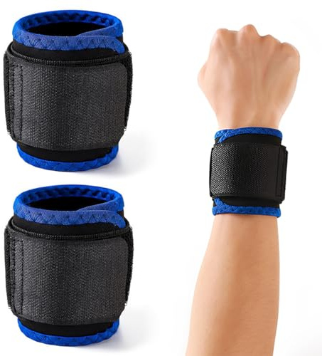 GHPKTOW 2 Unidades Muñequera Tendinitis, Muñequera Ajustable, Soporte de la Muñeca, Muñequera Tunel Carpiano, Para Esguince, Dolor Muñeca, Artritis, Protección Deportiva, Hombre y Mujer