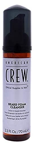 AMERICAN CREW – Beard Foam Cleanser, 70 ml, Reinigungsschaum für den Bart, Pflegeprodukt für Männer, Bartreiniger für die tägliche Anwendung, entfernt Rückstände ohne Ausspülen