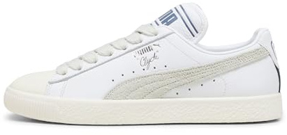 PUMA Clyde Q3 Rhuigi Sneaker Weiß weissgrau, 42,5 Herren