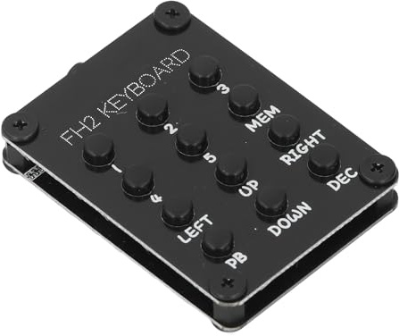 RiToEasysports External Keypad Remote Control, ABS Material, 5 Channel Voice Memory, 3.5mm Connector for FT891 FH2 FT991A Amateur Radio Use