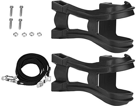 Fahrrad Pedal Straps,Pedale Mit Riemen,Fahrrad Pedale Riemen,Fahrrad Anti-Rutsch-Zehenclip Riemen Kunststoff Einstellbare Radfahren MTB Rennrad Mountainbike Pedale Riemen Toe Clip Gürtel Kommen Mit A