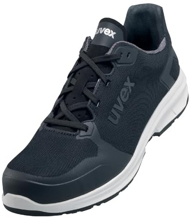 Uvex 1 Sport Arbeitsschuhe - Sicherheitsschuhe S1 P SRC ESD - Schwarz, Größe:43