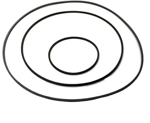 Cinturón Transmisión Grabadoras Cinta Casete, Sección 1,0mm, Correa Transmisión Goma Cuadrada, Longitud Plegada, 155-210mm, Unidades, Correa Correa Transmisión(Folded Length 160mm)