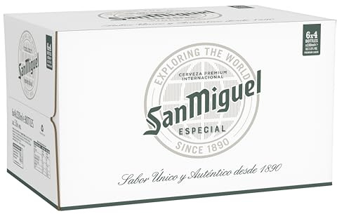 San Miguel Premium Lager Beer, 24x330ml bottles