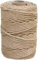 HONENCN 3 mm X 50 Meters Natural Jute Hemp Rope Heavy Duty Thick Twine for Garden, Binding, Crafts, Packing Material, Cat Scratcher Post Tree