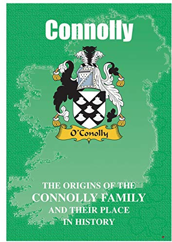 I LUV LTD Connolly Irlandais Nom de Famille Livret D'histoire Couvrant L'origine de ce Nom Célèbre