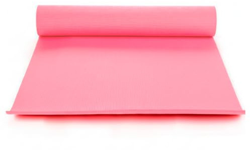 CABLEPELADO - Esterilla de yoga Antideslizante para entrenamientos - Alfombra - tapiz - colchoneta - Esterilla Pilates - foam - gimnasio - deporte - 61x183 cm - Rosa
