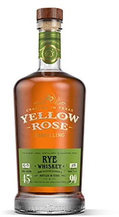 Yellow Rose Rye Whiskey 0,7L (45% Vol)- [Enthält Sulfite]