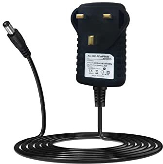 myVolts 12V power supply adaptor compatible with Lenco L-85 Turntable - UK plug