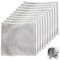 GWAWG 10PCS Chiffons à Vaisselle en Fil de Fer Polyvalents pour humides et secs, Chiffons à Vaisselle en Fil de récurage Anti-Rayures, torchons à Vaisselle réutilisables lavables