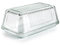 IBILI - Vintage-Butterdose aus Glas, 17 x 10,3 x 7 cm