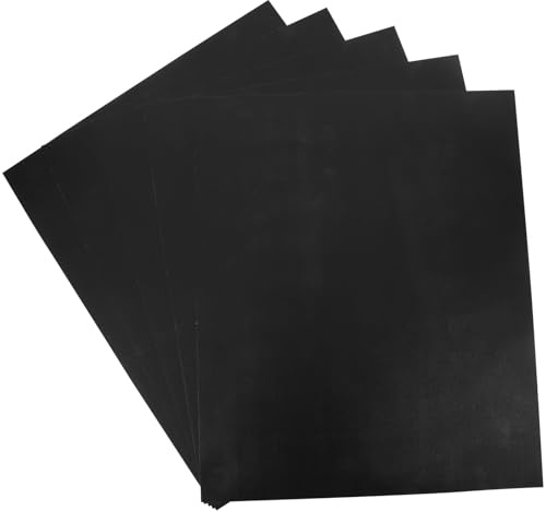 Healifty 5 piezas Alfombrillas Antiadherentes para Horno y Barbacoa Resistentes al Calor hasta Reutilizables Lavables y Antideslizantes para Cocinar y Hornear sin Adherencias