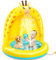 lenbest Babypool - Giraffe Baby Splash Pool mit verdickender Überdachung und extra weichem Blasenboden - aufblasbarer Babypool mit Wasserspaß Sommer Indoor Outdoor Gartenstrand für Kinder
