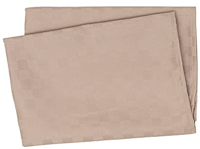 PARAMAISON Tovaglia Rettangolare Damina Antimacchia Impermeabile 140x240 cm | Tortora