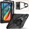 YHFZR Funda para Xiaomi Mi Pad 5/5 Pro 11 Pulgada, 360°Rotativo Asa de Mano Porta con Hombro Funda Robusta Antichoque para Xiaomi Mi Pad 5/5 Pro 11 Pulgada, Negro