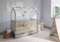 FabiMax Kinderbett Hausbett Schlafmütze mit Schublade, Grau/Natur, 140x70 cm, aus massivem Kiefernholz (Matratze Classic, mit Schublade)