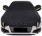 Bache Voiture Anti Grele,Demi-Housse de Voiture, Protection Solaire et Isolation Thermique, Glace, Gel, poussière, pour intérieur et extérieur(Color:B,Size:Hatchback-5.2 * 2.5m)