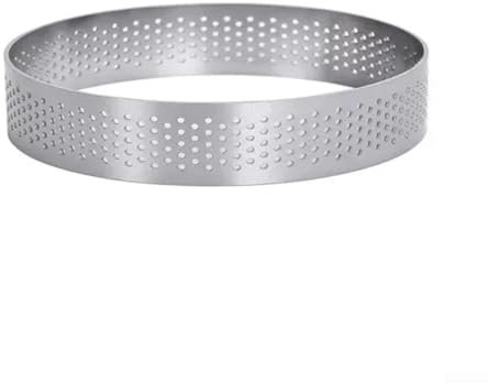 Cake Delight Tartelette à trou rond pour anneau fabriquée en acier inoxydable de qualité supérieure (9 cm)