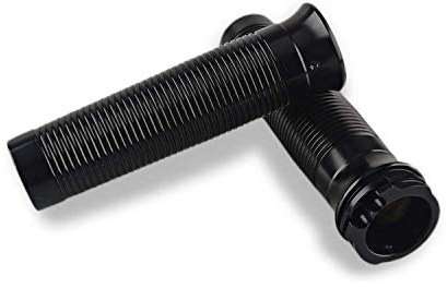 Moto Manubrio Empuñaduras 1 / 26mm CNC Aluminio para CNC Aluminio Sportster Motocicleta (Negro)