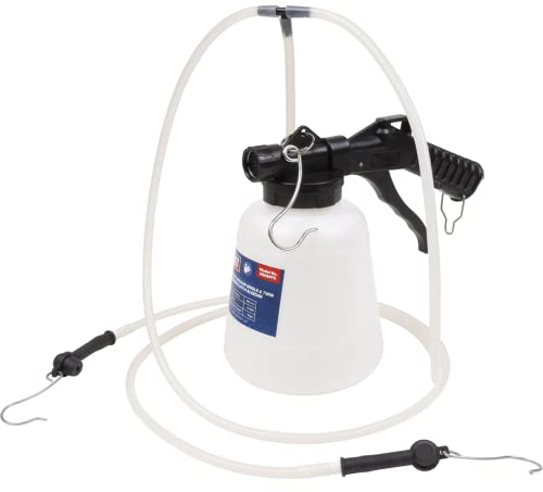 Sealey VS020TC 1L Pneumatic Vacuum Single & Twin Brake Caliper/Clutch Bleeder