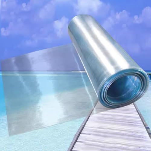 GOCHUSX Plaque Polycarbonate pour Serre Jardin, Plaques Alvéolaires en Polycarbonate, Panneau Incassable Transparent, Imperméable, Protégé Contre Les UV, Peut Être Coupé(1.2x4m)