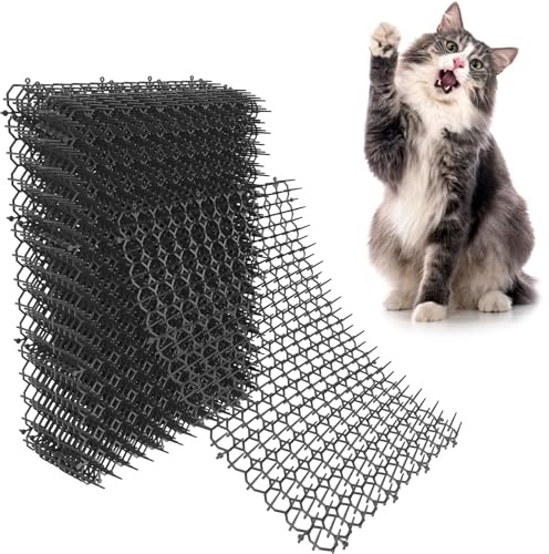 OCEANPAX 16 X 13 Inch Scat Mat for Cats, 16 Pack Cat Scat Mat - Indoor/Outdoor Pet Solution for Plants, Furniture