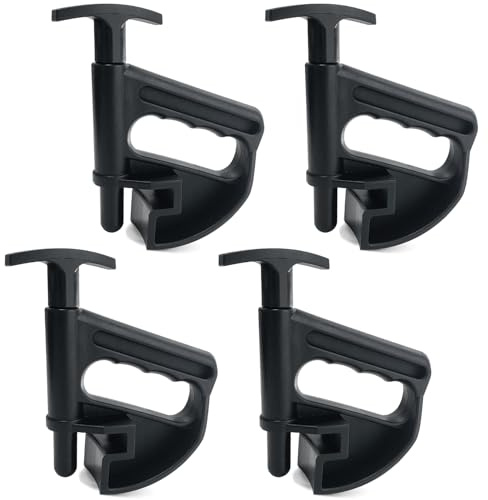 Socpuro 4 Pack Tire Changer Universal Rim Pry Clamp, Nylon Tire Bead Clamp Drop Center Tool, Manual Tire Changer Wheel Changing Helper