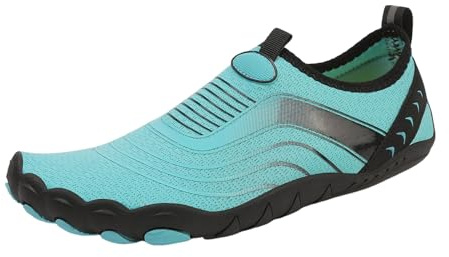 Barefoot Shoes Casual Sneakers Non Slip Quick Drying Swimming Outdoor Wading Beach Five Fingers Sports Outdoor Water Surfing Shoes Sky Blue