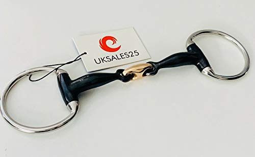 UKSALES25® Mors olive en fer avec pastille en cuivre 12,7 cm