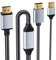 BolAAzuL Uni HDMI to DisplayPort Cable 2m, 4K 60Hz HDMI to DP Adapter, Active HDMI 2.0 Source in to DP 1.2 Display Port out Converter Wire M/M for Xbox Series X/PS5/PS4 Pro (High-Speed & Braided)