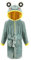YLLSOPHAN Boys Girls Animal Pattern Cow Crocodile Dinosaur Frog Koala Hooded Dressing Gown Nightwear Bathrobe Robe Extra Thickness Fleece (UK, Age, 2 Years, 3 Years, Regular, Frog)